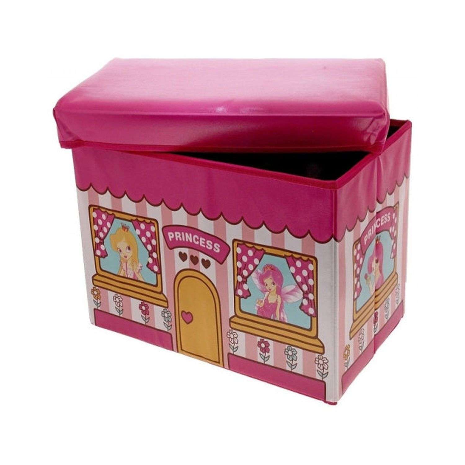Пуф-короб для игрушек Seichi Принцессы - фото 1