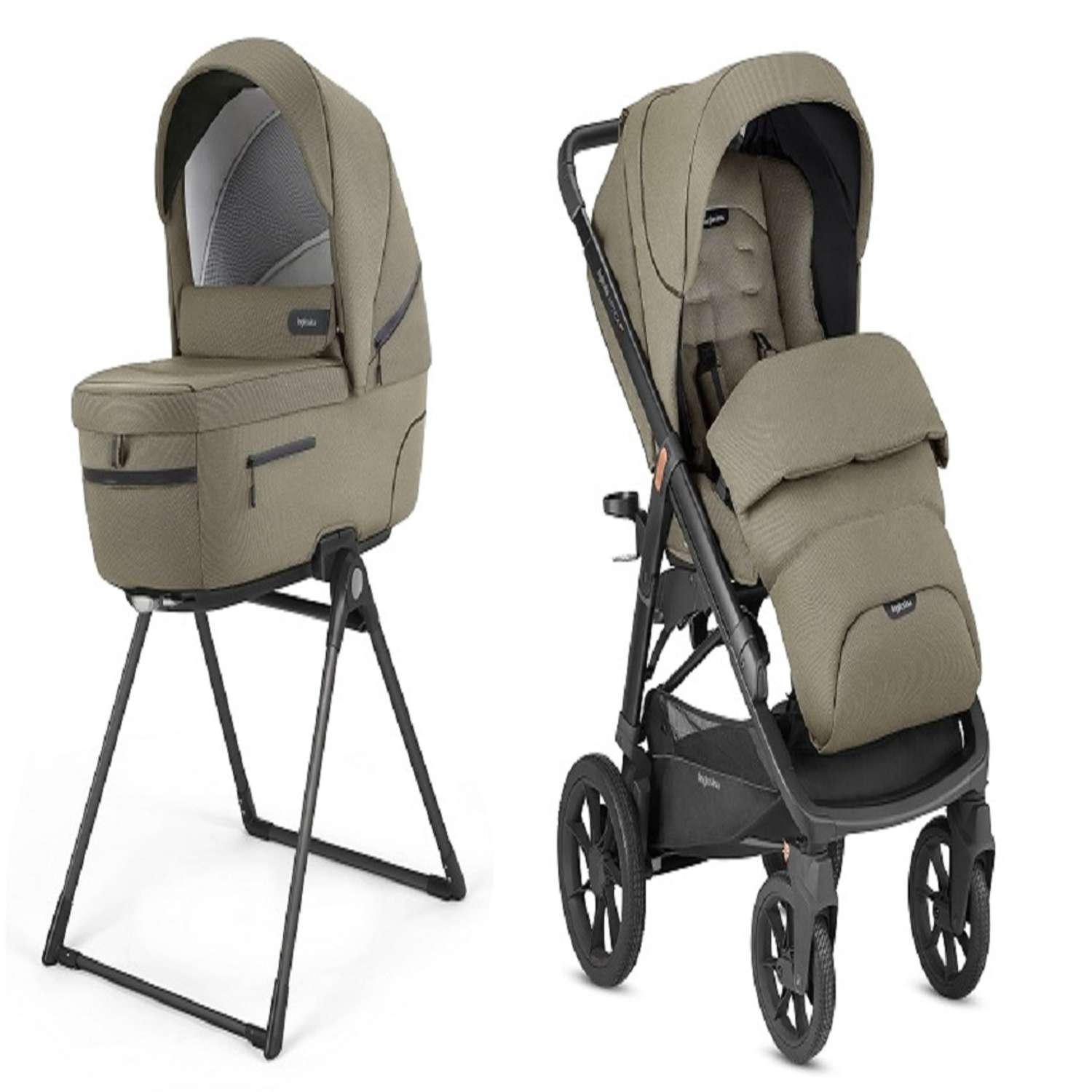 Коляска 3 в 1 INGLESINA Aptica Хт System Quattro Цвет Tuareg Beige - фото 7