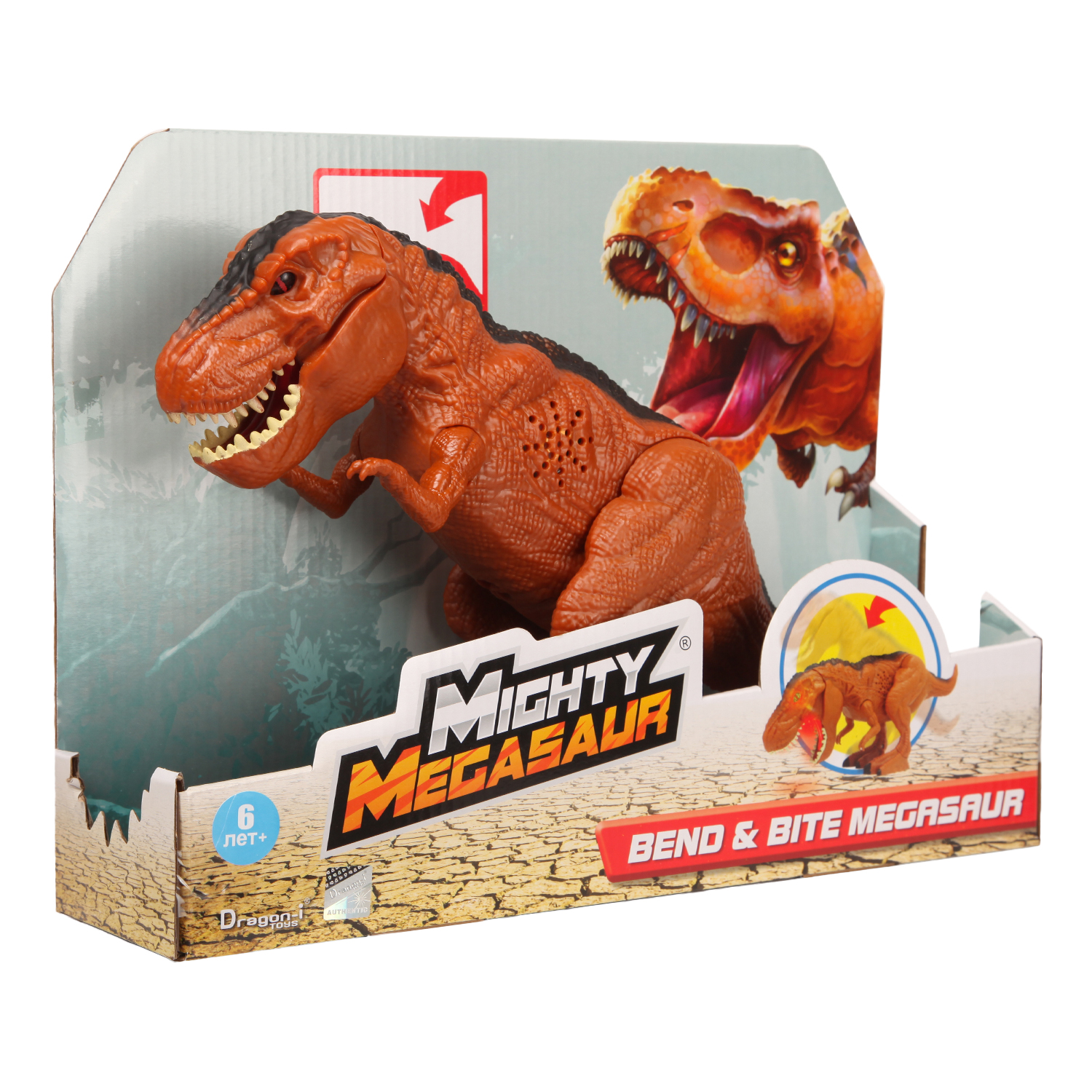 Динозавр Mighty Megasaur Тираннозавр 80086 - фото 2