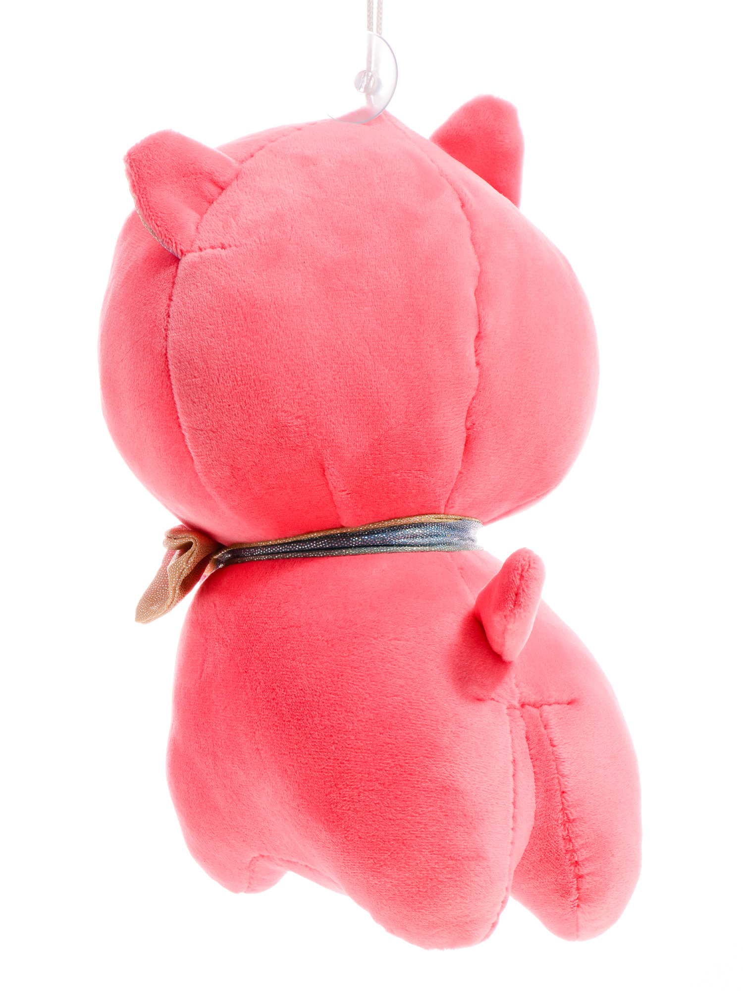 Игрушка мягкая Розовая кошечка Феникс-Презент розовый - фото 2