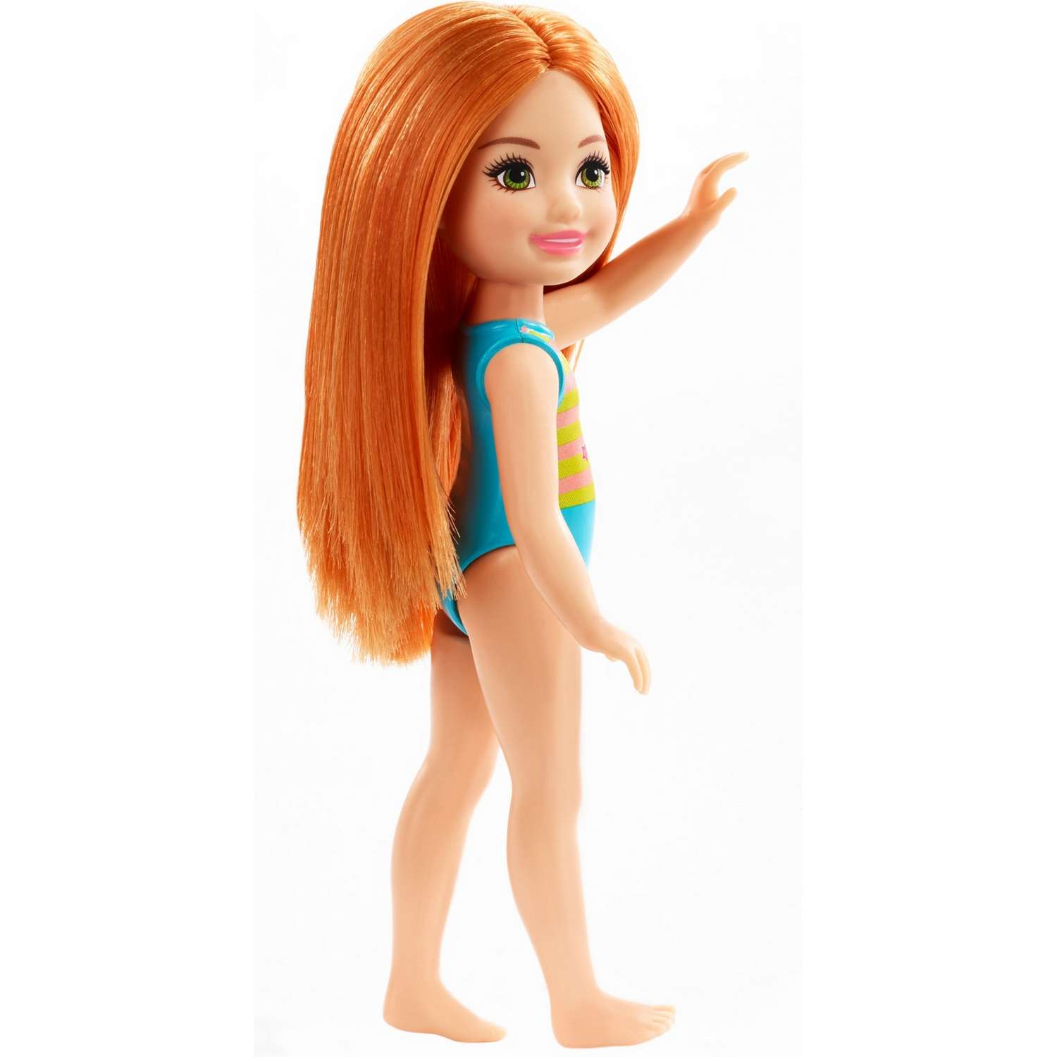 Кукла Barbie Челси в купальнике Рыжая GLN72 GLN73 - фото 5