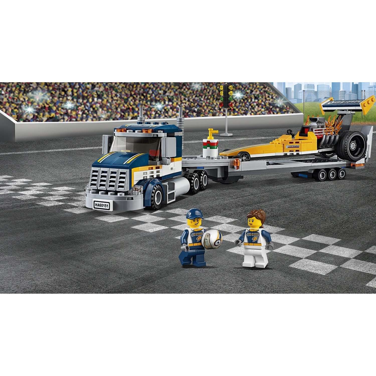 Lego city hot sale dragster