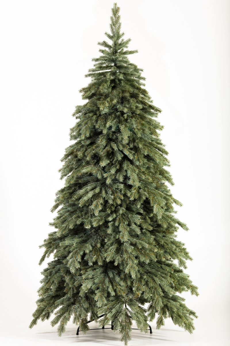 Искусственная елка Crystal Trees Елка Эмили серо-голубая 180 см. - фото 1