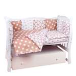Комплект постельного белья Amarobaby Soft 4предмета Коричневый