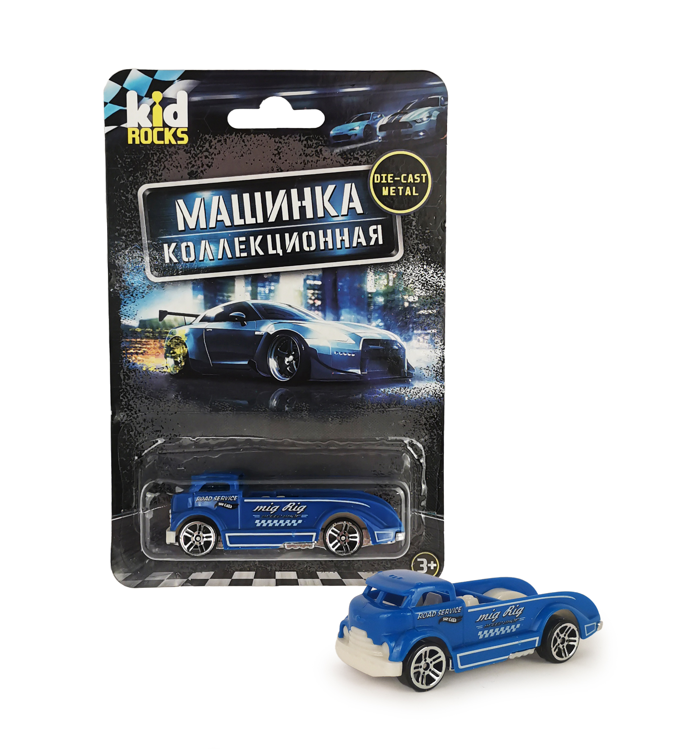 Автомобиль Kid Rocks без механизмов в ассортименте YK-2310 - фото 10