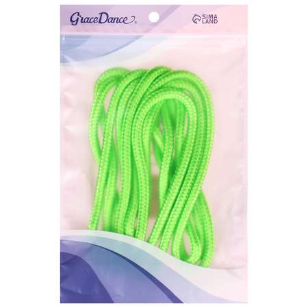 Скакалка Grace Dance для гимнастики 3 м. цвет салатовый