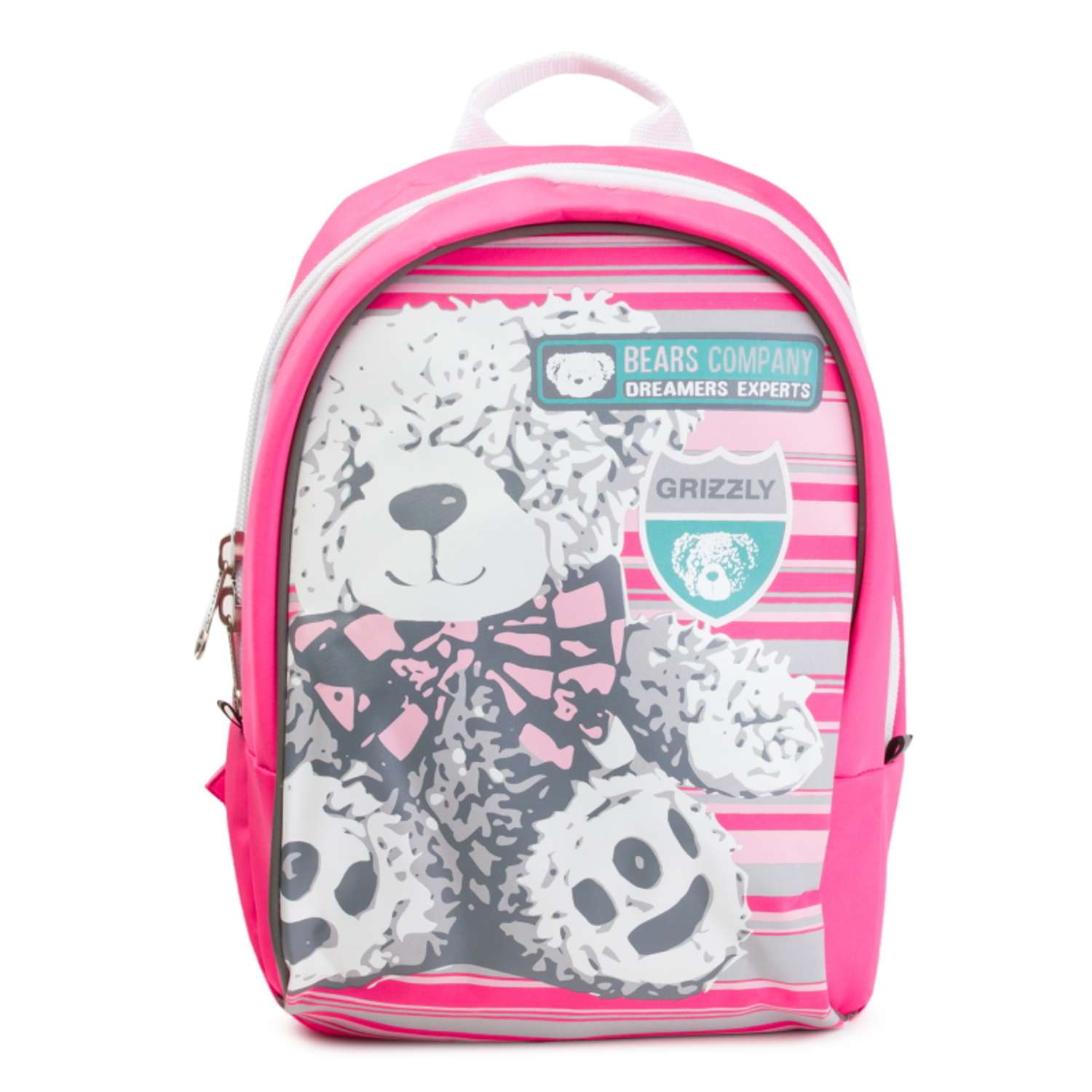 Рюкзак Grizzly Мишка (ярко-розовый) - фото 1