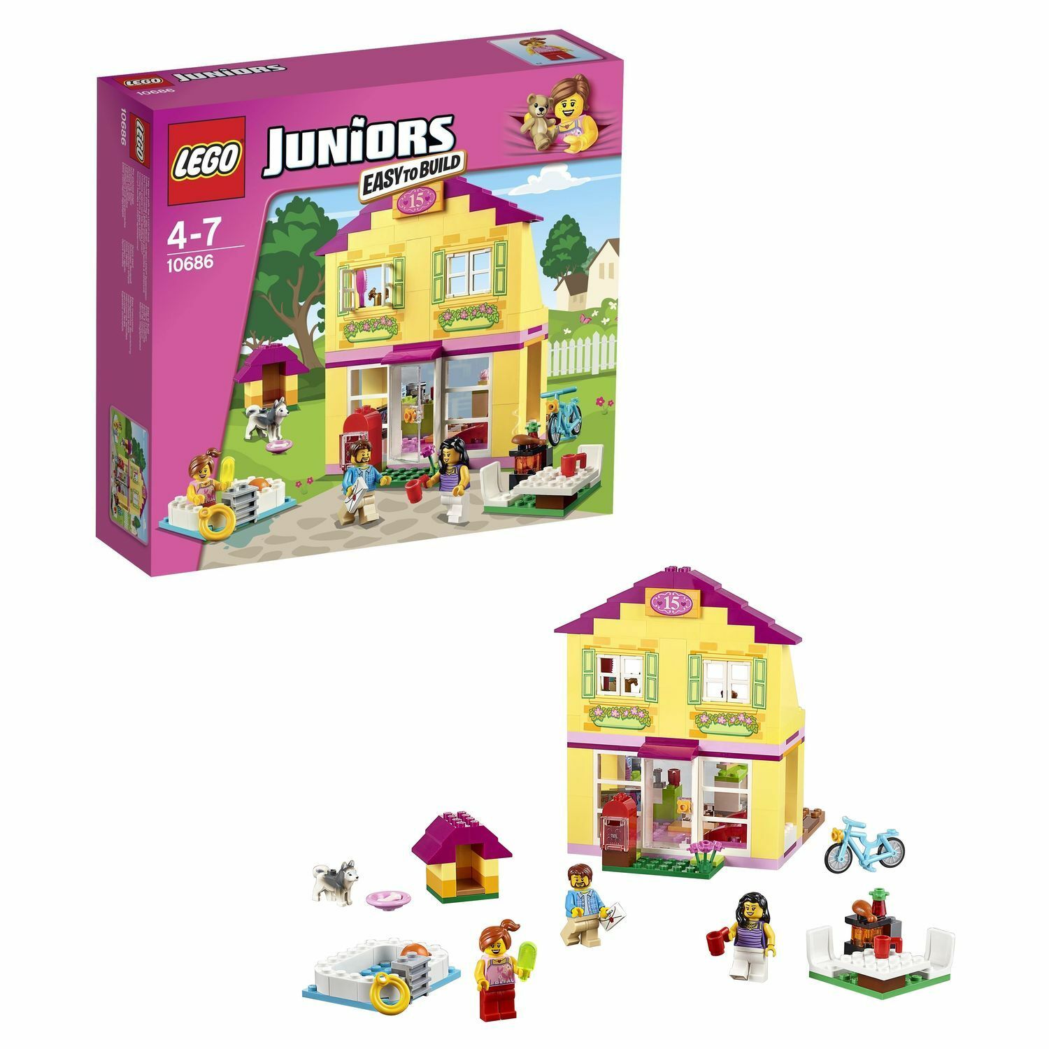 Lego junior family house online