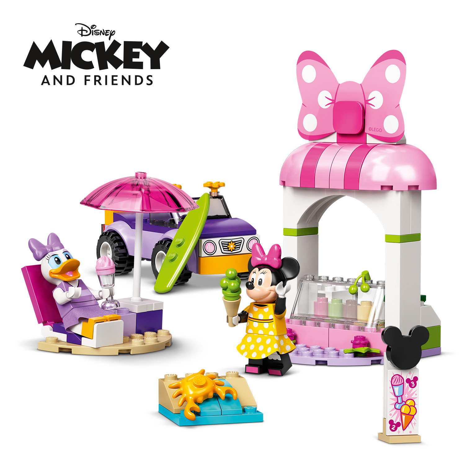 Конструктор LEGO Mickey and Friends Магазин мороженого Минни 10773 - фото 10