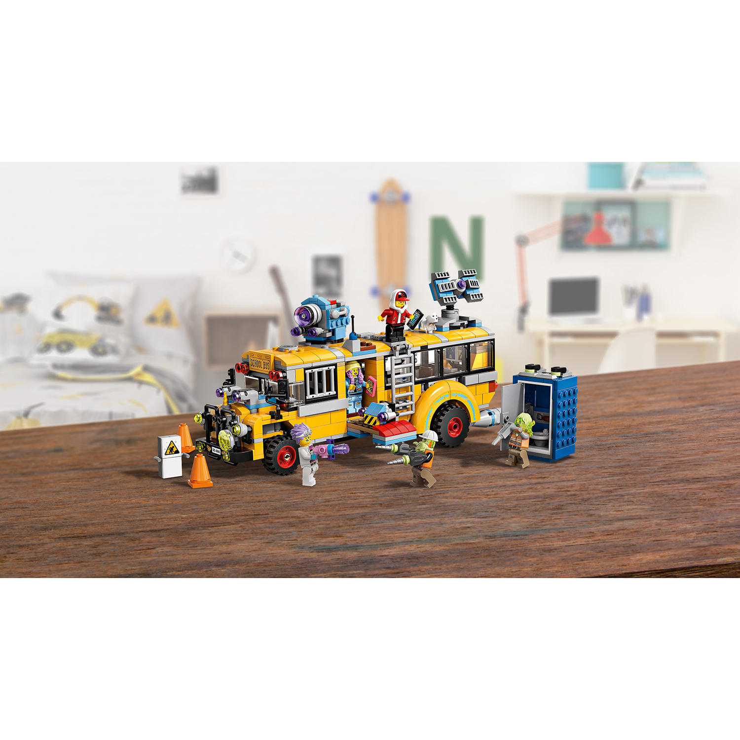 Lego hidden bus online