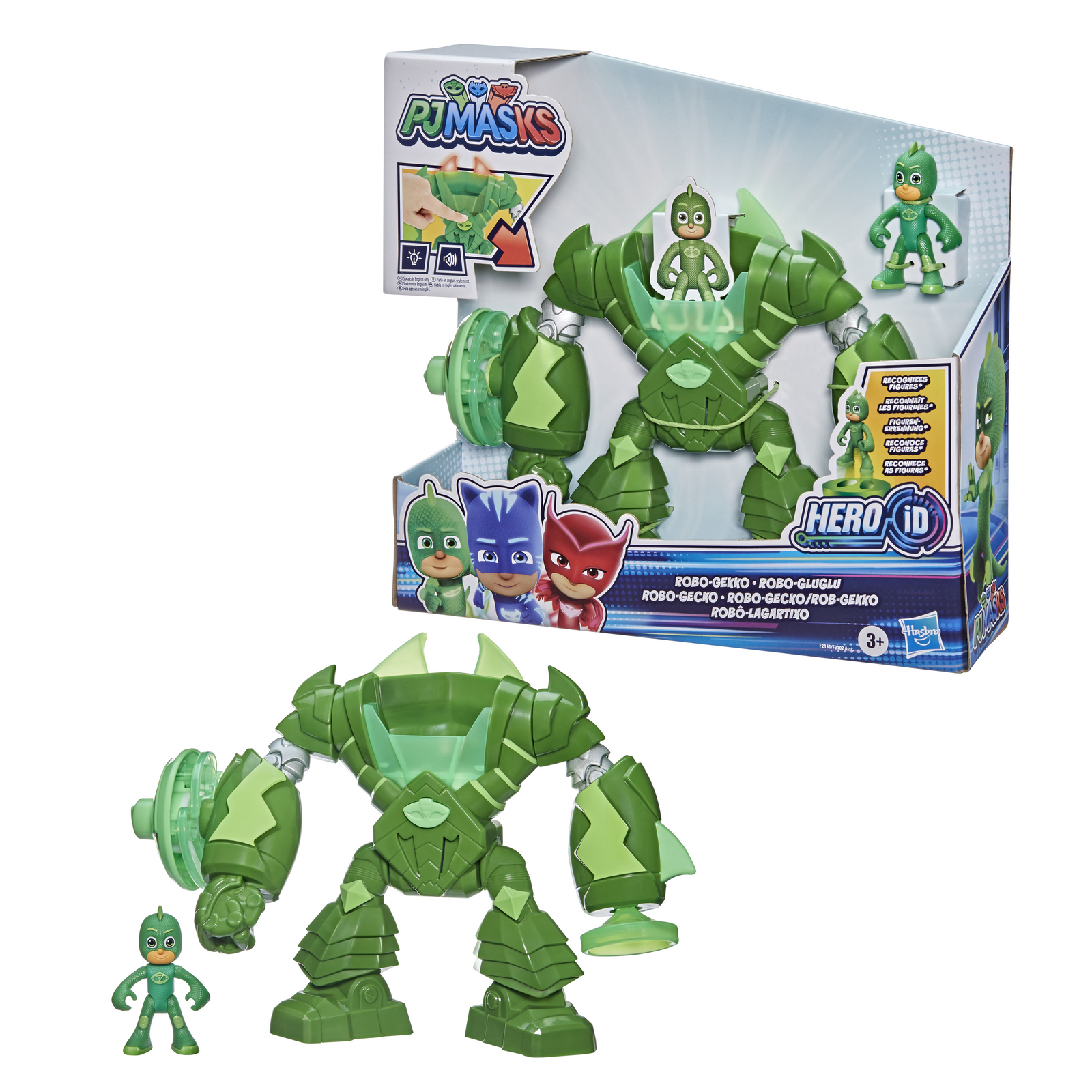 Набор игровой PJ masks Защитный костюм Гекко F21515X0 - фото 11