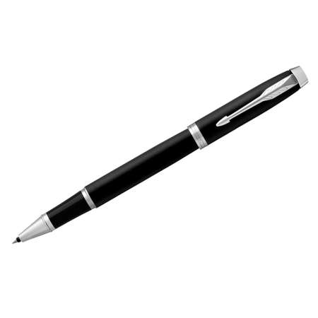 Ручка-роллер PARKER IM Essential Muted Black CT черная подарочная упаковка