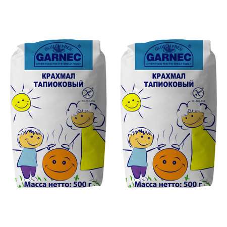 Крахмал Garnec без глютена тапиоковый 500г*2