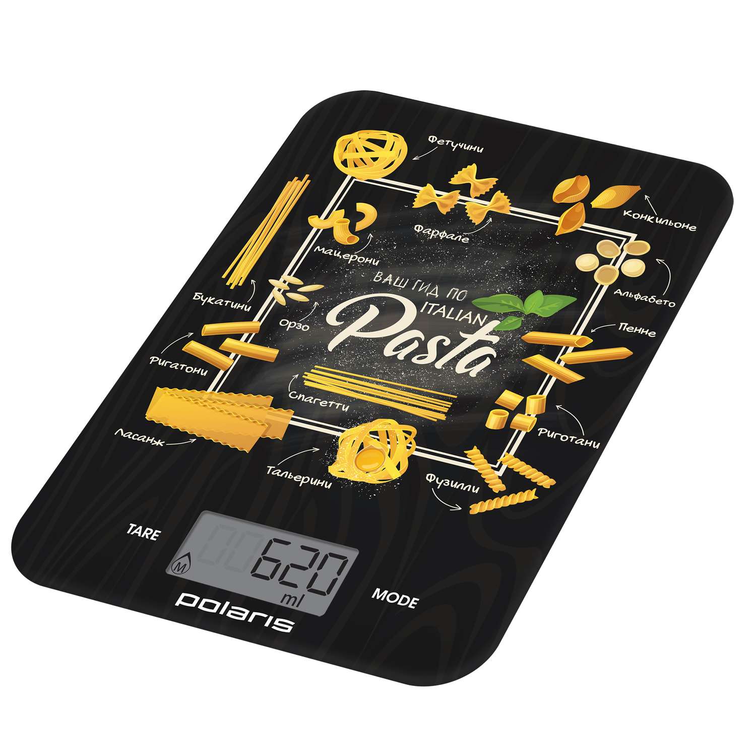 Весы кухонные Polaris PKS 1054DG Pasta - фото 1