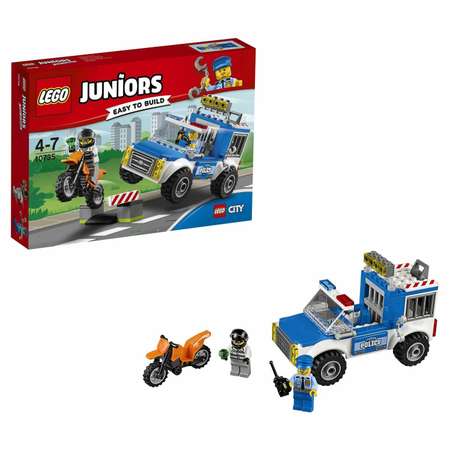 Конструктор LEGO Juniors Погоня на полицейском грузовике (10735)