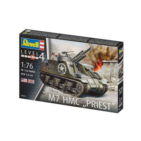 Модель для склейки Revell Самоходная гаубица M7 HMC Priest