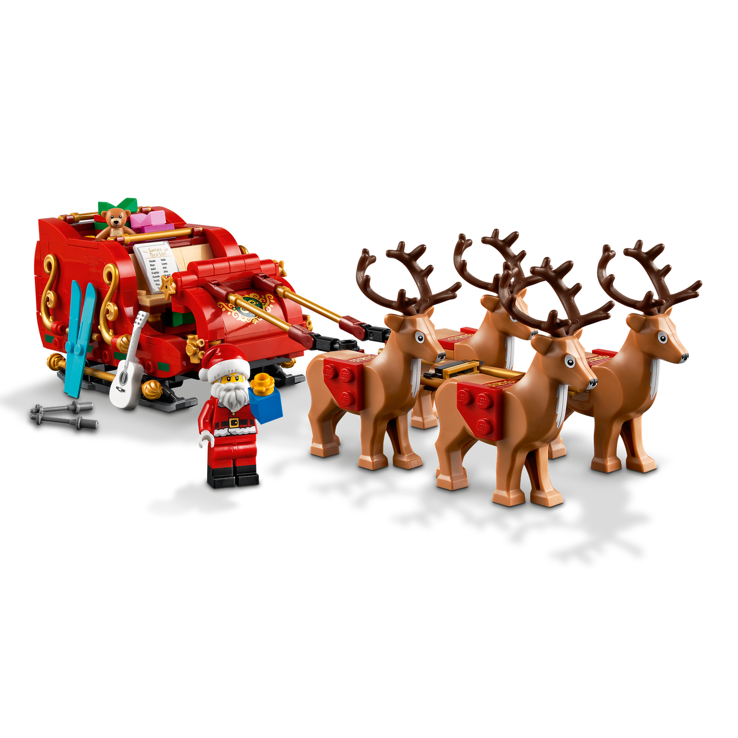 Конструктор LEGO Seasonal Сани Санты 40499 - фото 2