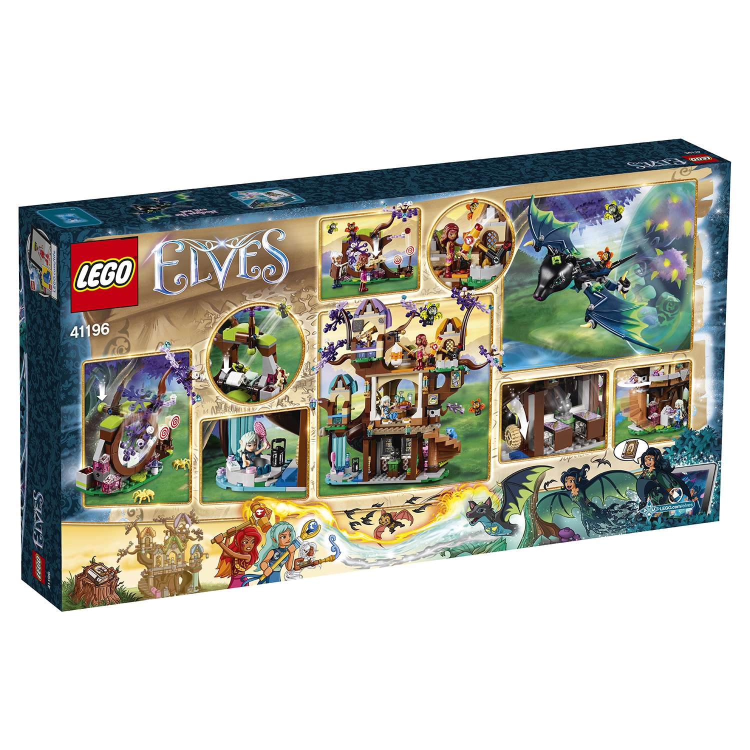 Конструктор LEGO Elves Нападение летучих мышей на Дерево эльфийских звёзд 41196 - фото 3