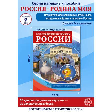 Наглядное пособие ТЦ Сфера Негосударственные символы России