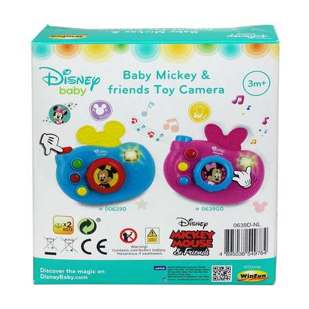 Игрушка Disney Камера Микки Голубая 0639D-NL