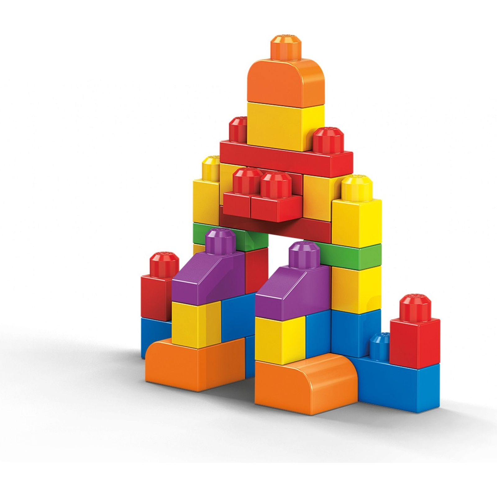 Конструктор Mega Bloks First Builders 60деталей Голубой DCH55 - фото 10