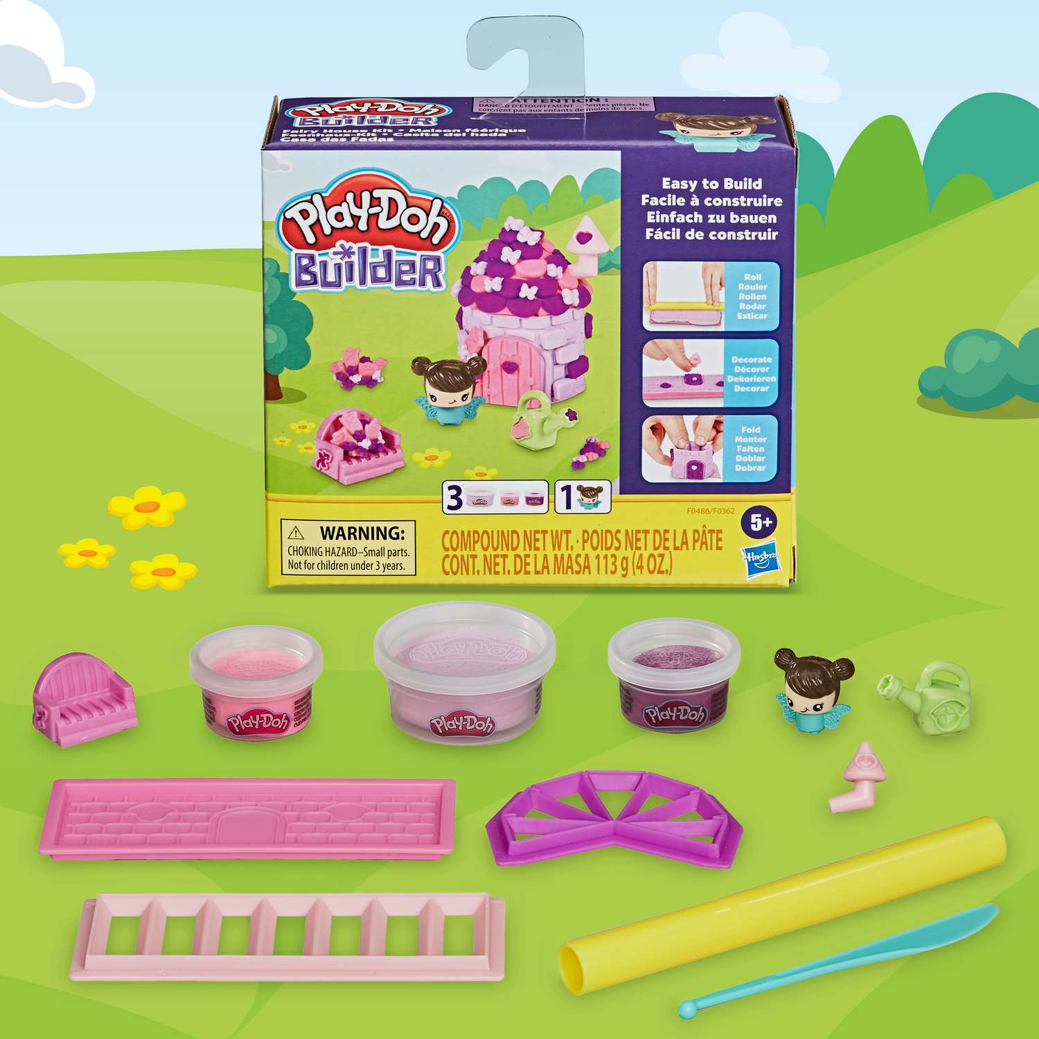Набор игровой Play-Doh Сказочный домик F04865L0 - фото 8