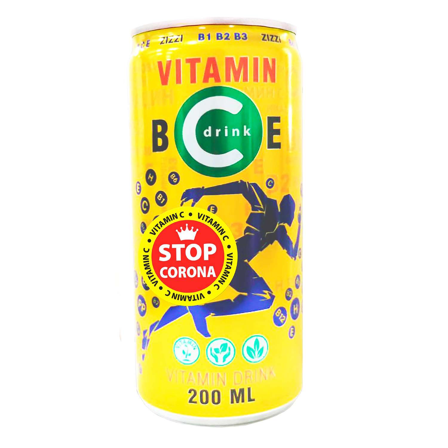 Витаминизированный напиток ZIZZI Витаминны группы В С Е 200 мл - фото 1