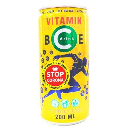 Витаминизированный напиток ZIZZI Витаминны группы В С Е 200 мл