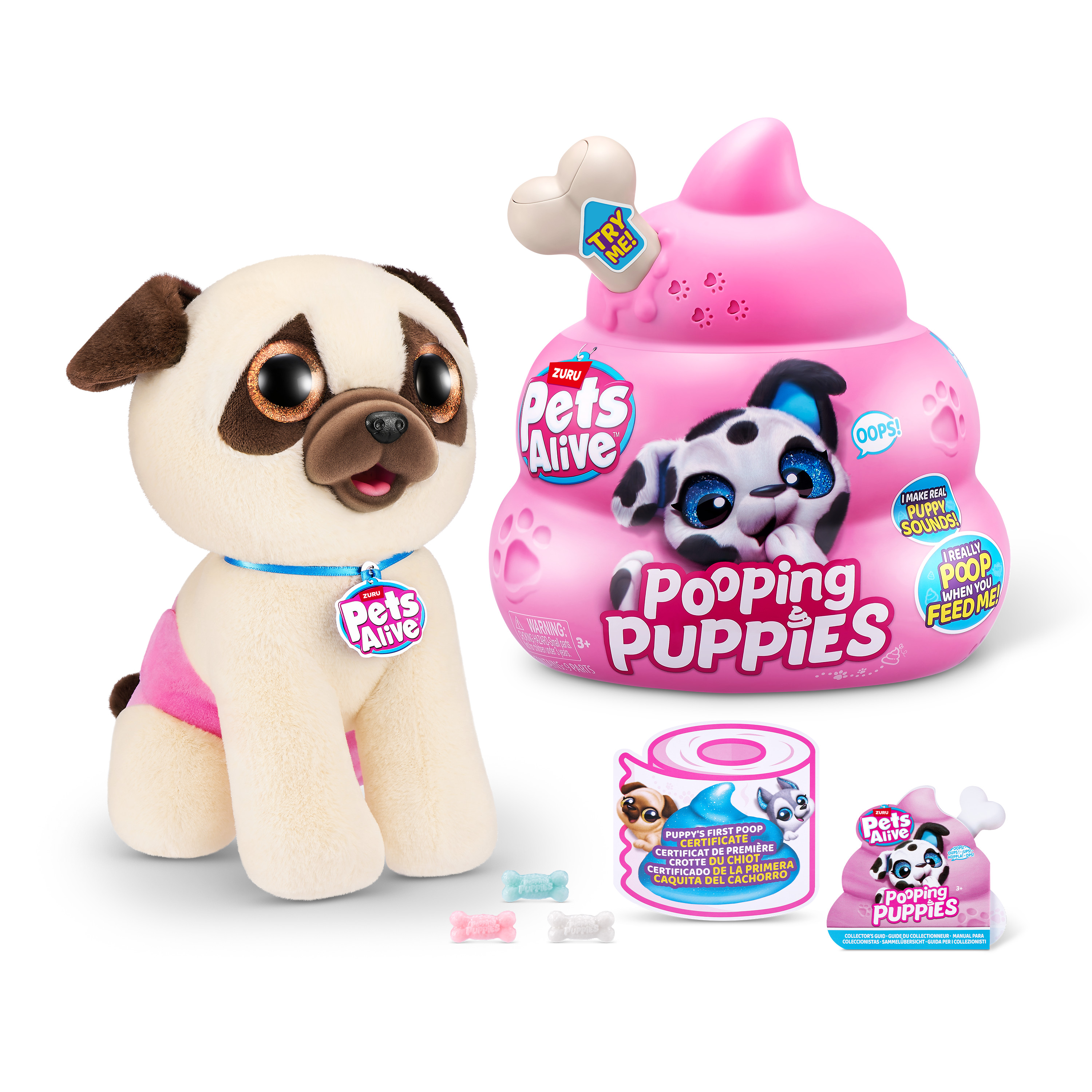 Игрушка Pets Alive Pooping Puppies Капсула в непрозрачной упаковке  (Сюрприз) 9542 купить по цене 3199 ₽ в интернет-магазине Детский мир