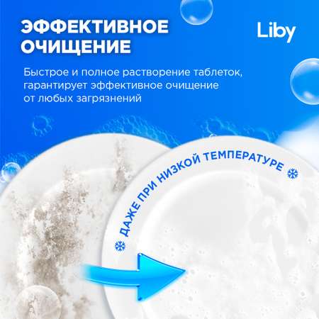 Таблетки Liby для посудомоечной машины the balance all in 1. 35 шт