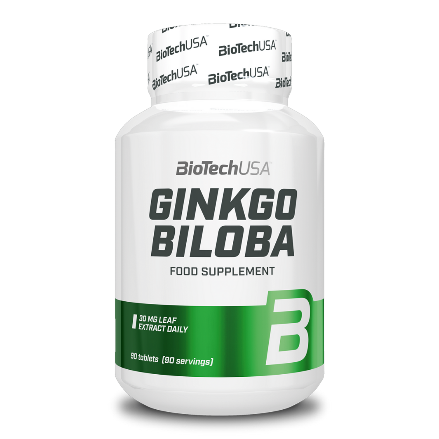 Гинкго билоба экстракт BiotechUSA Ginkgo Biloba 90 таблеток - фото 1