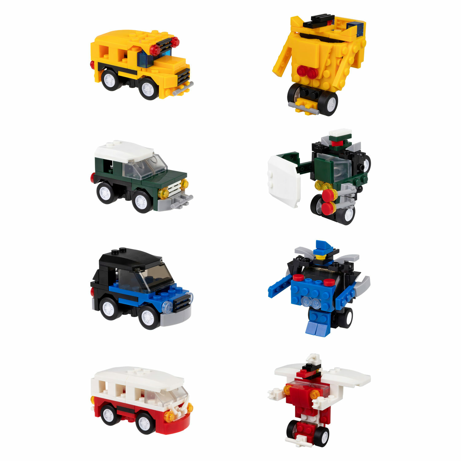 Конструктор 1TOY Blockformers Городские службы Фургон красный - фото 10