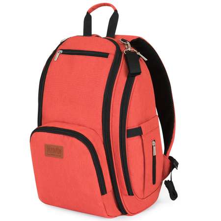 Рюкзак для мамы Nuovita CAPCAP via Красный