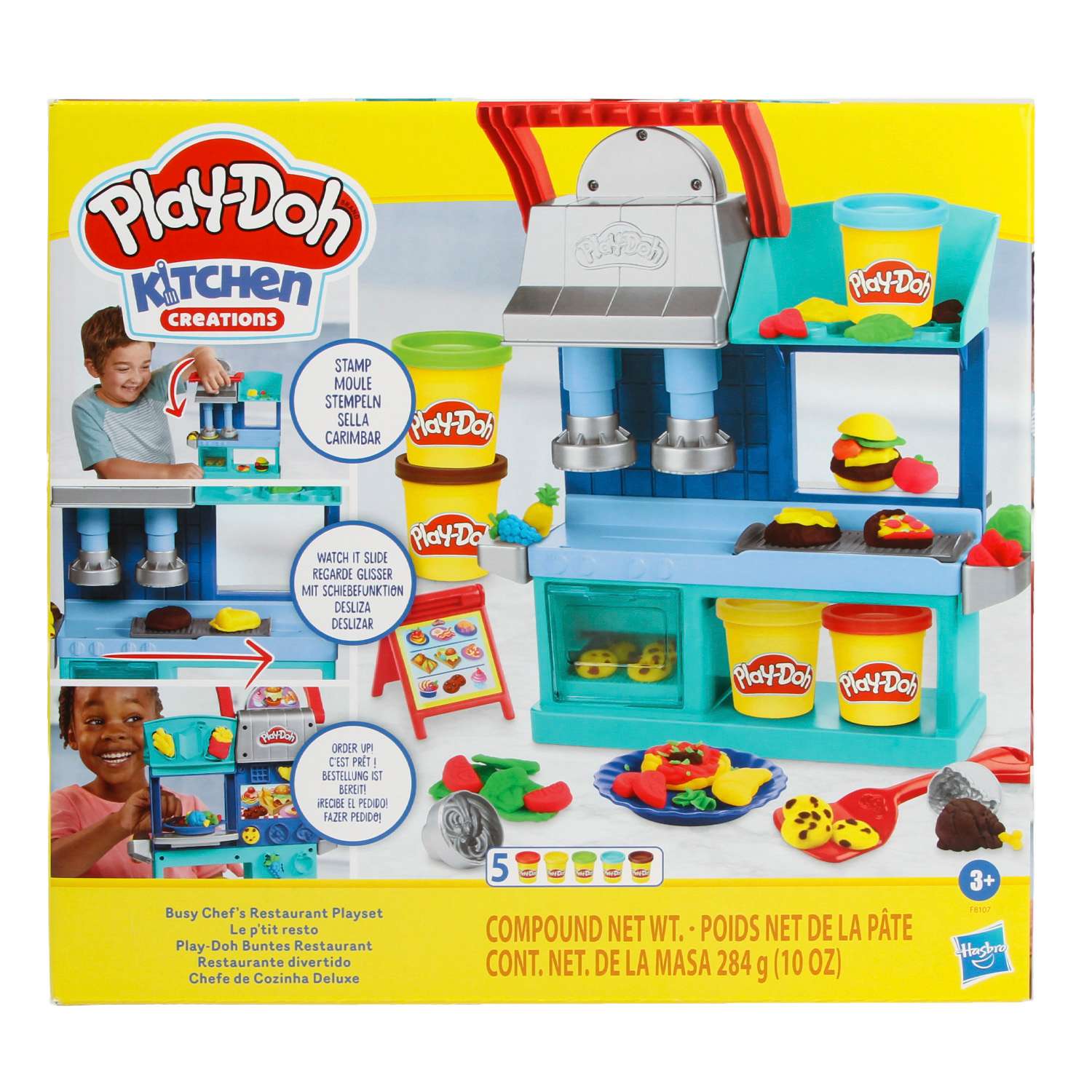 Набор игровой Play-Doh Занятый шеф-повар F81075L2 - фото 1