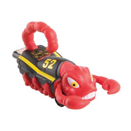 Набор Bugs Racings Гонка жуков Скорпион с 1машинкой и пусковым механизмом Черно-красный K02BR003-7