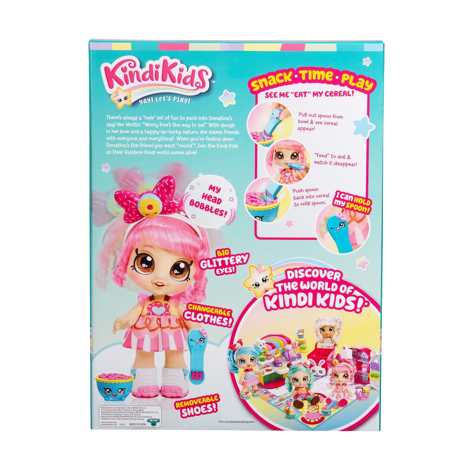 Набор игровой KindiKids Кукла Донатина с аксессуарами 38391 38391 - фото 4