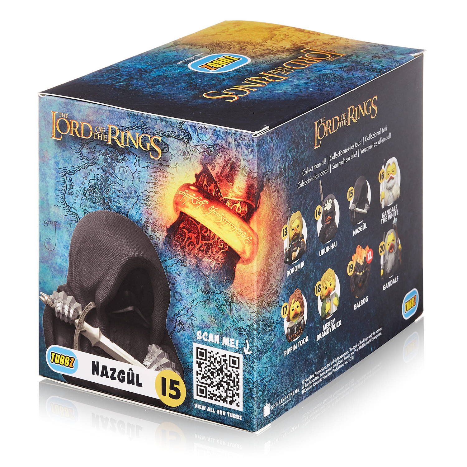 Фигурка The Lord of the Rings Утка Tubbz Назгул из Властелина колец Boxed Edition без ванны - фото 2