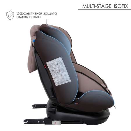 Автокресло Babyton Multi-Stage Mokko Isofix 0+/1/2/3 (0-36 кг)