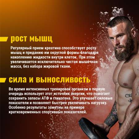 Креатин моногидрат BodyHack Creatine Monohydrate 200 г ананас 40 порций