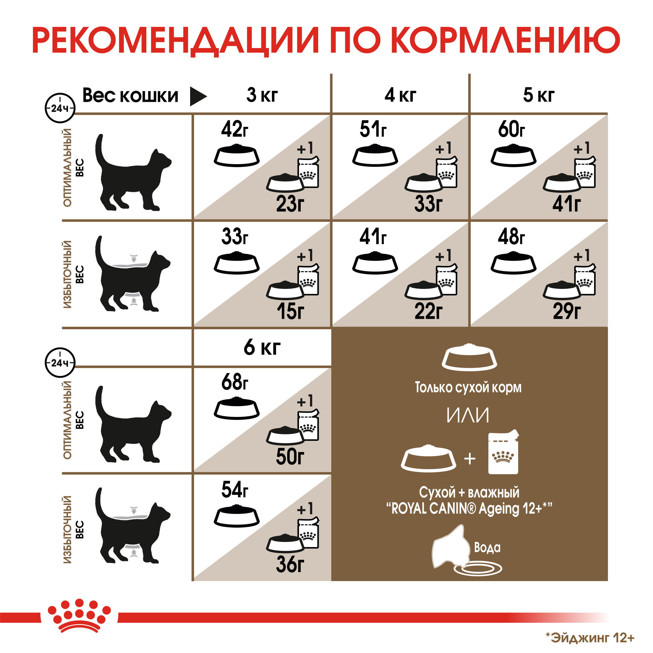 Корм сухой для пожилых кошек ROYAL CANIN Ageing 4кг - фото 7