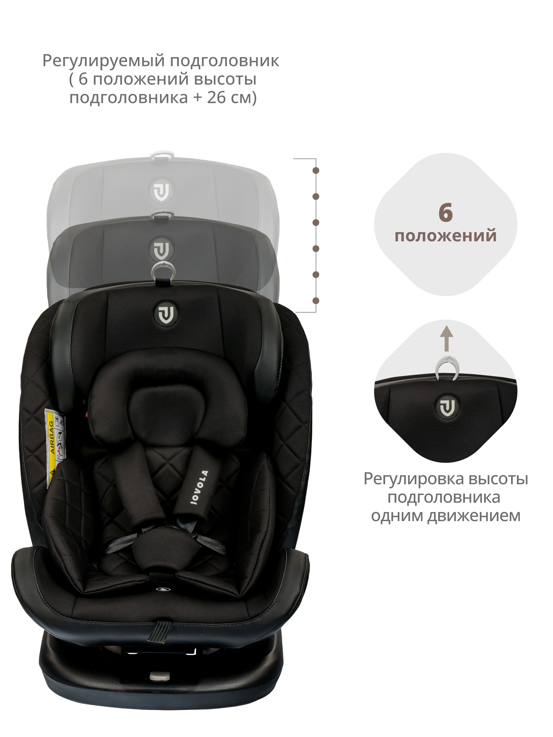 Автокресло Indigo Fuller Isofix 0+/1/2/3 (0-36 кг) - фото 11