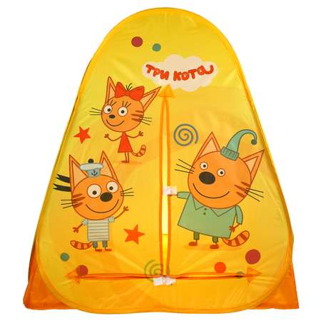 Палатка детская игровая Играем Вместе Три Кота