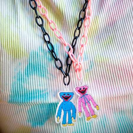 Цепочка на шею Леди Бант с подвеской для девочек Хаги Ваги U08014-1