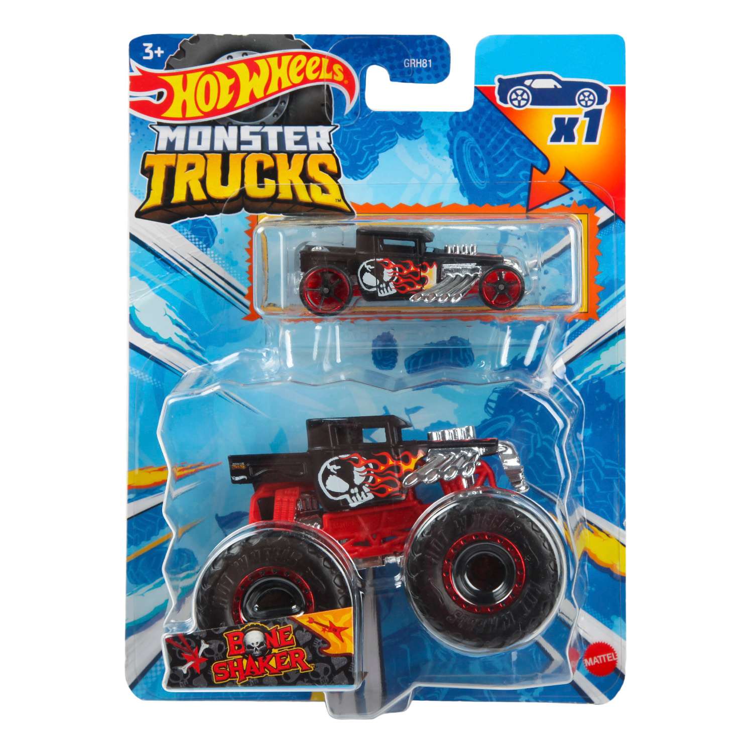 Машина Hot Wheels Monster Truck GRH82 GRH81 - фото 2