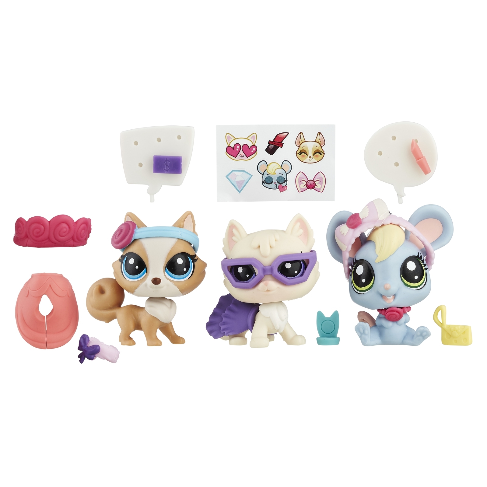 Игровой набор Littlest Pet Shop Зверюшки-модницы в ассортименте купить по  цене 549 ₽ в интернет-магазине Детский мир