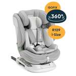 Автокресло Junion Julsi i-size группа 0+/1/2/3 0-36 кг 0-12 лет 360° Isofix серый