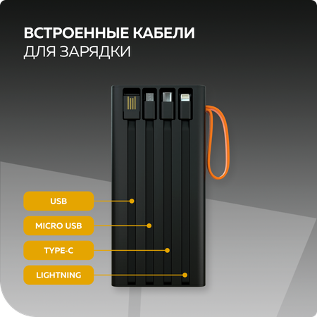 Внешний аккумулятор More Choice PB22-10 Black