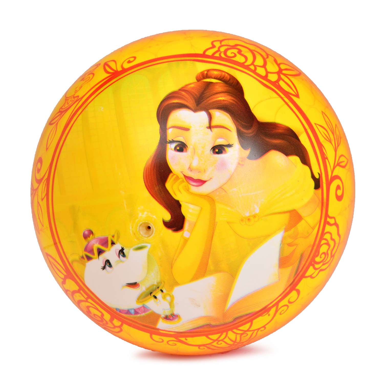 Мяч FRESH-TREND Принцессы 23 см Желтый - фото 1