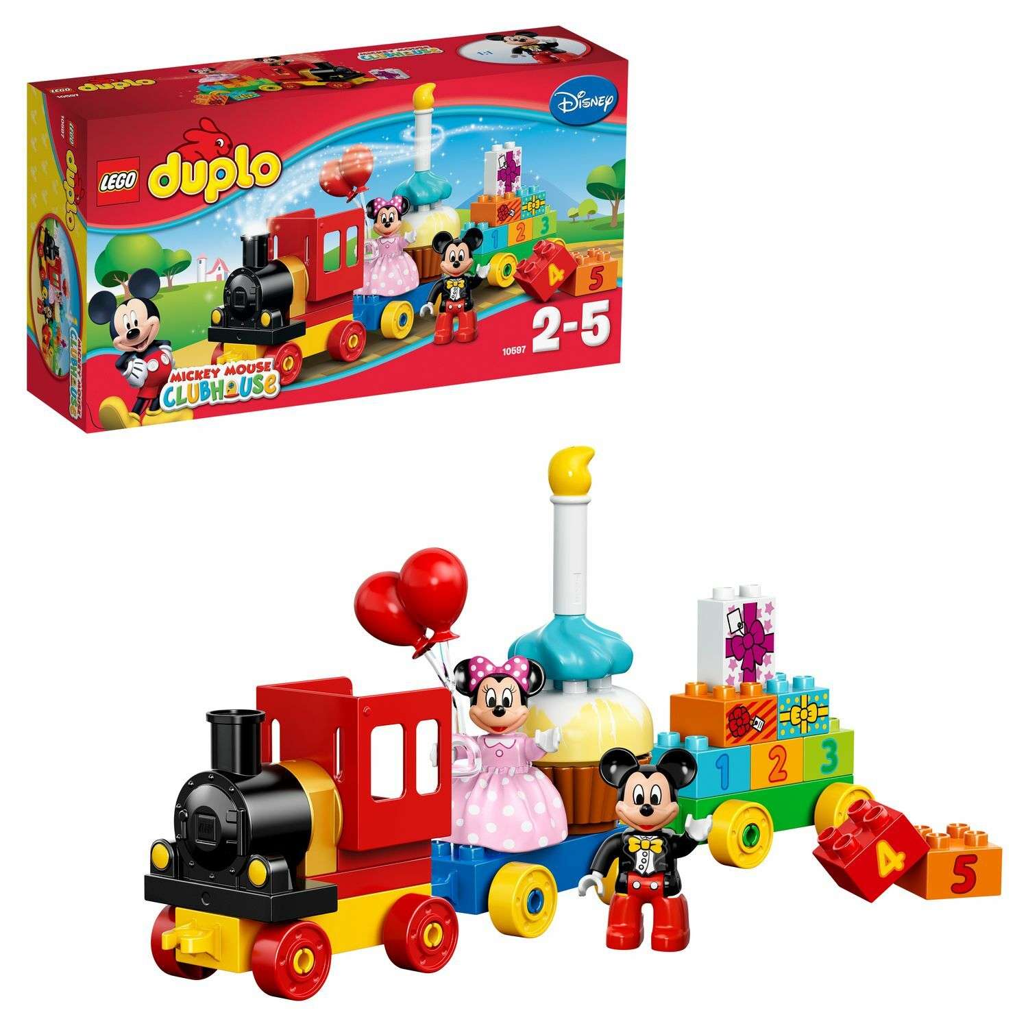 Конструктор LEGO DUPLO Disney TM День рождения с Микки и Минни (10597) - фото 1