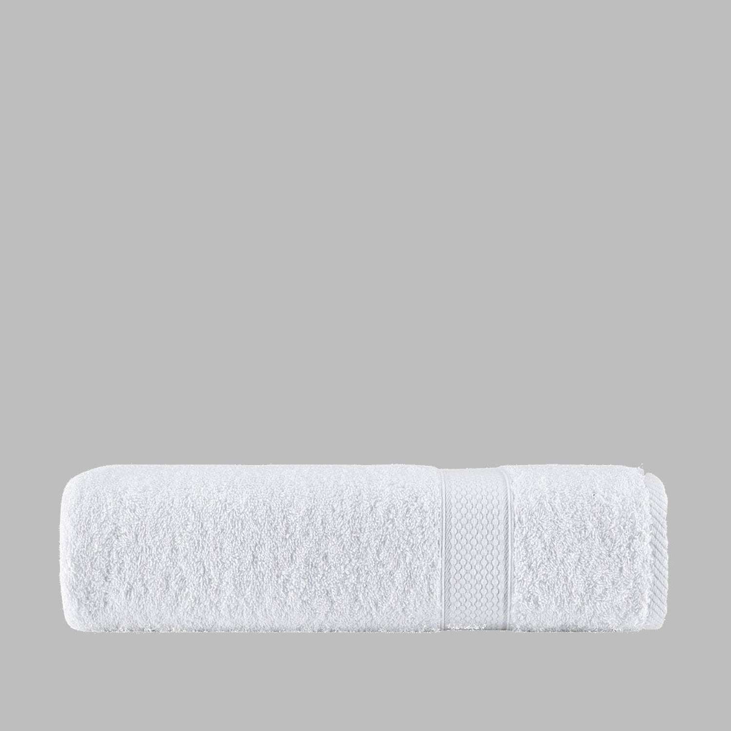 Полотенце для ванной Arya Home Collection однотонное 50х90 см Miranda Soft белый - фото 2